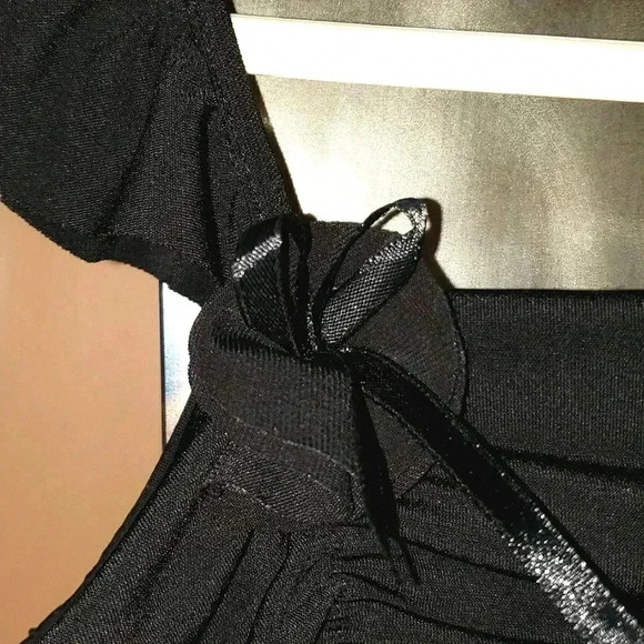 Jessica McClintock Girls Collection Black Mini Dress - Picture 6 of 12